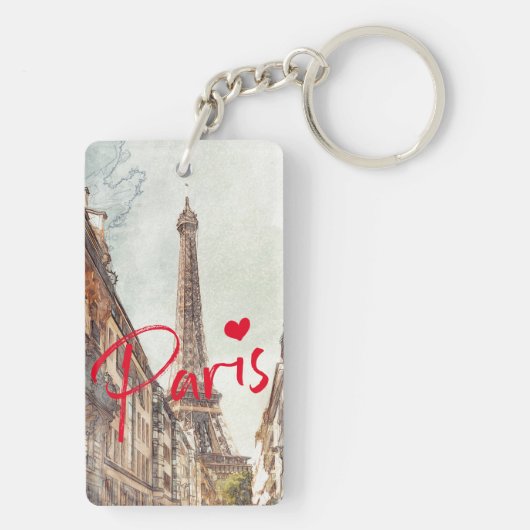 パリ キーホルダー (裏面)