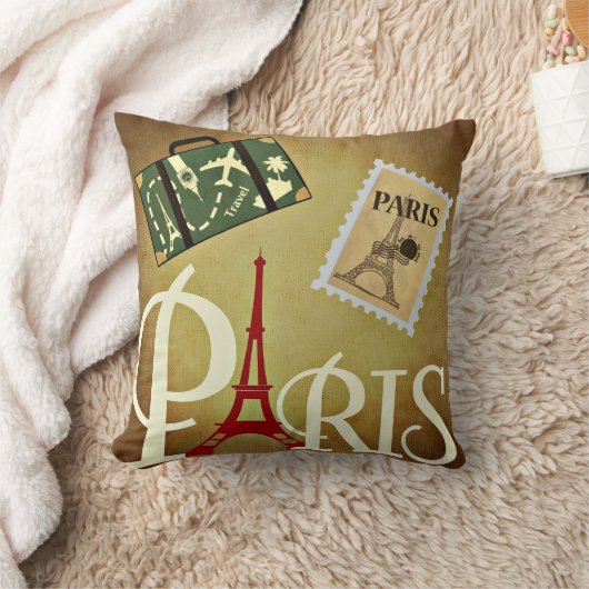 パリ クッション (ブランケット)