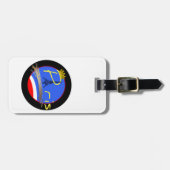 パリ(クラウン付きエッフェルタワーラゲッジタグ) ラゲッジタグ (正面横)