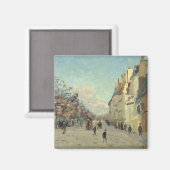 パリ、クワイデベルシー、雪効果、c.1873-74 マグネット (正面/裏面)