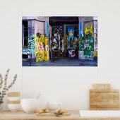 パリ,グラフィティ ポスター (キッチン)