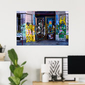 パリ,グラフィティ ポスター (ホームオフィス)