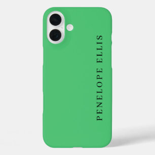 パリ グリーン ユニーク オリジナル クラシカル プロフェッショナル iPhone 16 PLUSケース