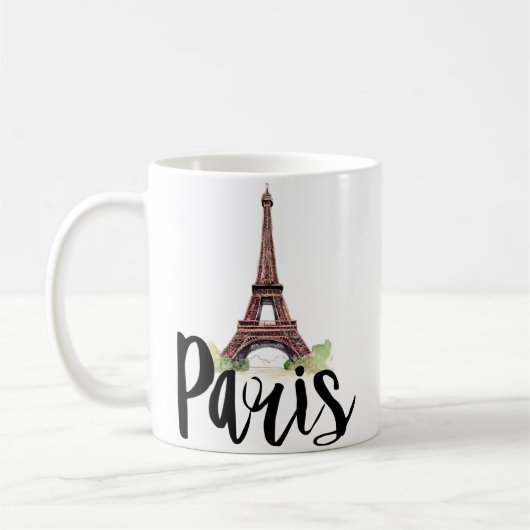 パリ コーヒーマグカップ (左)
