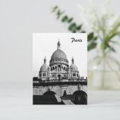 パリ&サクルクールモンマルトル教会/フランス ポストカード (スタンド正面)