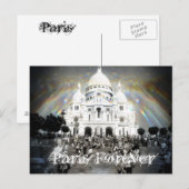 パリ – サクレクール ポストカード (正面/裏面)