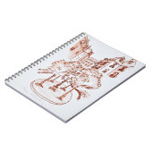 パリ，サン-ジェルマン-デプレ教会，フュルステンベルク ノートブック (左側)