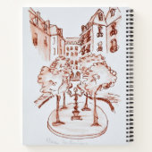 パリ・サン・ジェルマン・デ・プレス教会，フルステンベルク ノートブック (裏面)