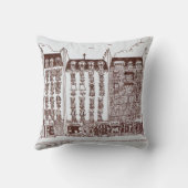 パリ·サン·ジェルマン·デ·プレス·リュ·デュ·ドラゴン クッション (裏面)