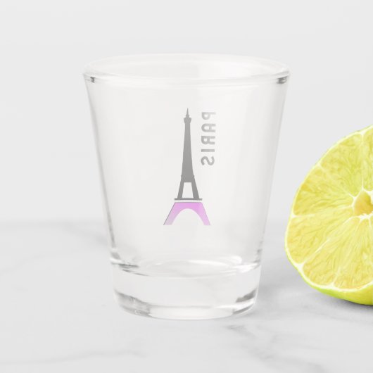 パリ ショットグラス (裏面)
