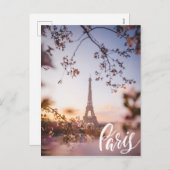 パリ シーズンポストカード (正面/裏面)