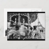 パリ、ジェトアイム！ポストカード ポストカード (正面/裏面)