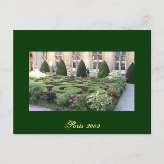 パリ・ジョン、2009年パリ ポストカード (正面)