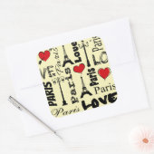 パリ スクエアシール (封筒)