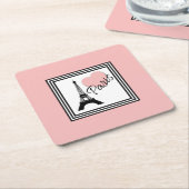 パリ スクエアペーパーコースター (アングル)