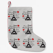 パリ スモールクリスマスストッキング (正面)