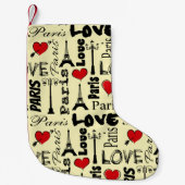 パリ スモールクリスマスストッキング (正面)