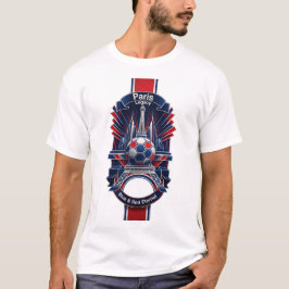 パリ・タワー・レガシー、、サッカーシティの誇りギフト Tシャツ
