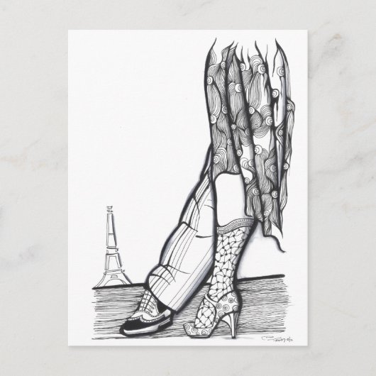 パリ・タンゴ ポストカード (正面)