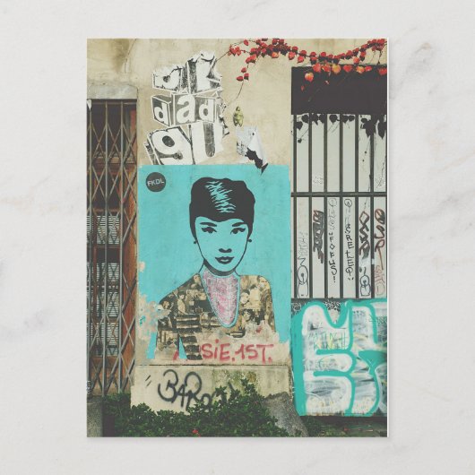 パリ:ティファニーの朝食は? ポストカード (正面)