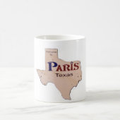 パリ、テキサス州へようこそ コーヒーマグカップ (中央)