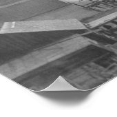 パリ、テキサス州Aerial View of TownParis, TX ポスター (角)