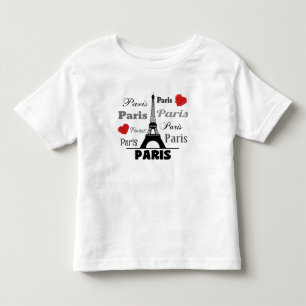 パリ トドラーTシャツ