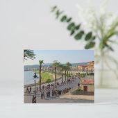 パリ・ニース 自転車レース ライダー ニースにて 1933年3月19日 ポストカード (スタンド正面)