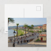 パリ・ニース 自転車レース ライダー ニースにて 1933年3月19日 ポストカード (正面/裏面)