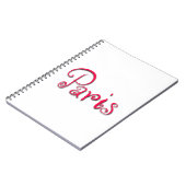 パリ ノートブック (左側)