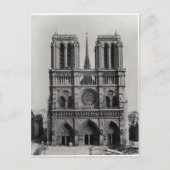 パリ,ノートルダムのファサード, 19世紀後半 ポストカード (正面)