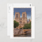 パリ - ノートルダム ポストカード (正面/裏面)