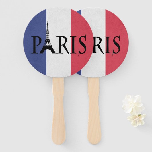 パリ ハンドファン (正面&裏面)