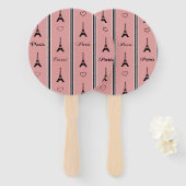 パリ ハンドファン (正面&裏面)