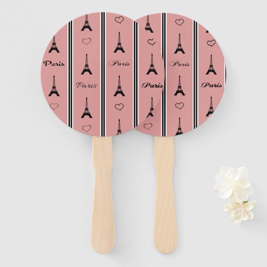 パリ ハンドファン (正面&裏面)