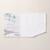 パリ バスタオルセット (ハンドタオル)