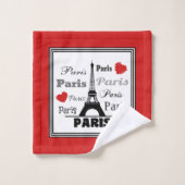 パリ バスタオルセット (ウォッシュタオル)