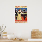 パリ,ビリヤードセントマーチンズ ポスター (キッチン)