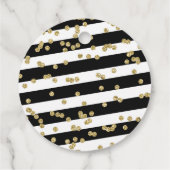 パリ ピンク フラワー ロマンチック サンクス タグ (裏面)