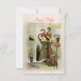 パリ・ファッション ～ 招待状 / 出席確認 #18