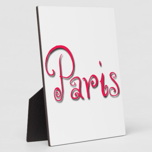 パリ フォトプラーク (側面)