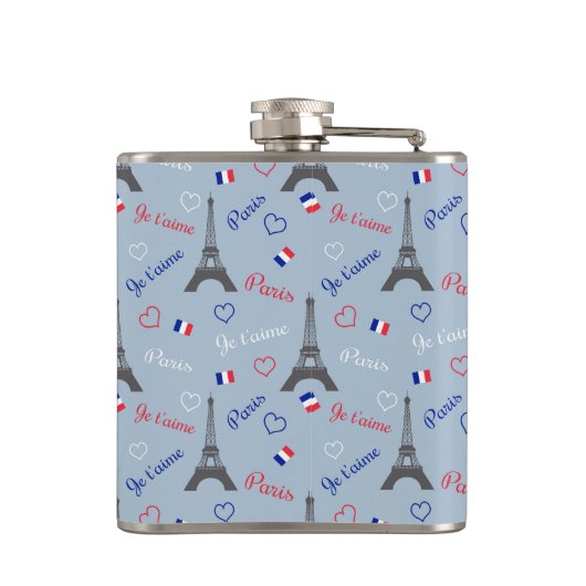 パリ フラスク (裏面)