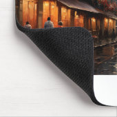 パリ・フランスのヴィンテージ秋 マウスパッド (コーナー)