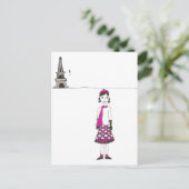 パリ・フランスの一日 ポストカード (スタンド正面)