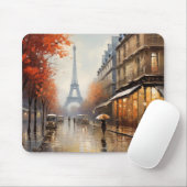 パリ・フランスの秋 マウスパッド (マウス)
