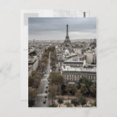 パリ・フランスの街並み ポストカード (正面/裏面)