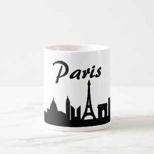 パリ、フランスの陸標のギフトのマグ コーヒーマグカップ