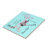 パリ、フランスエッフェルタワーファッション タイル (側面)