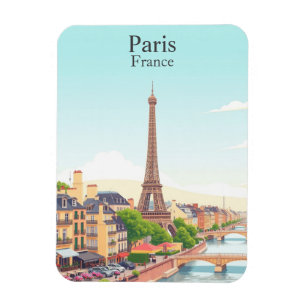 パリ,フランスヴィンテージ旅行エッフェルタワー マグネット