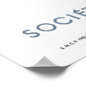 パリ・フランスヴィンテージ旅行ポスター復元 ポスター (角)